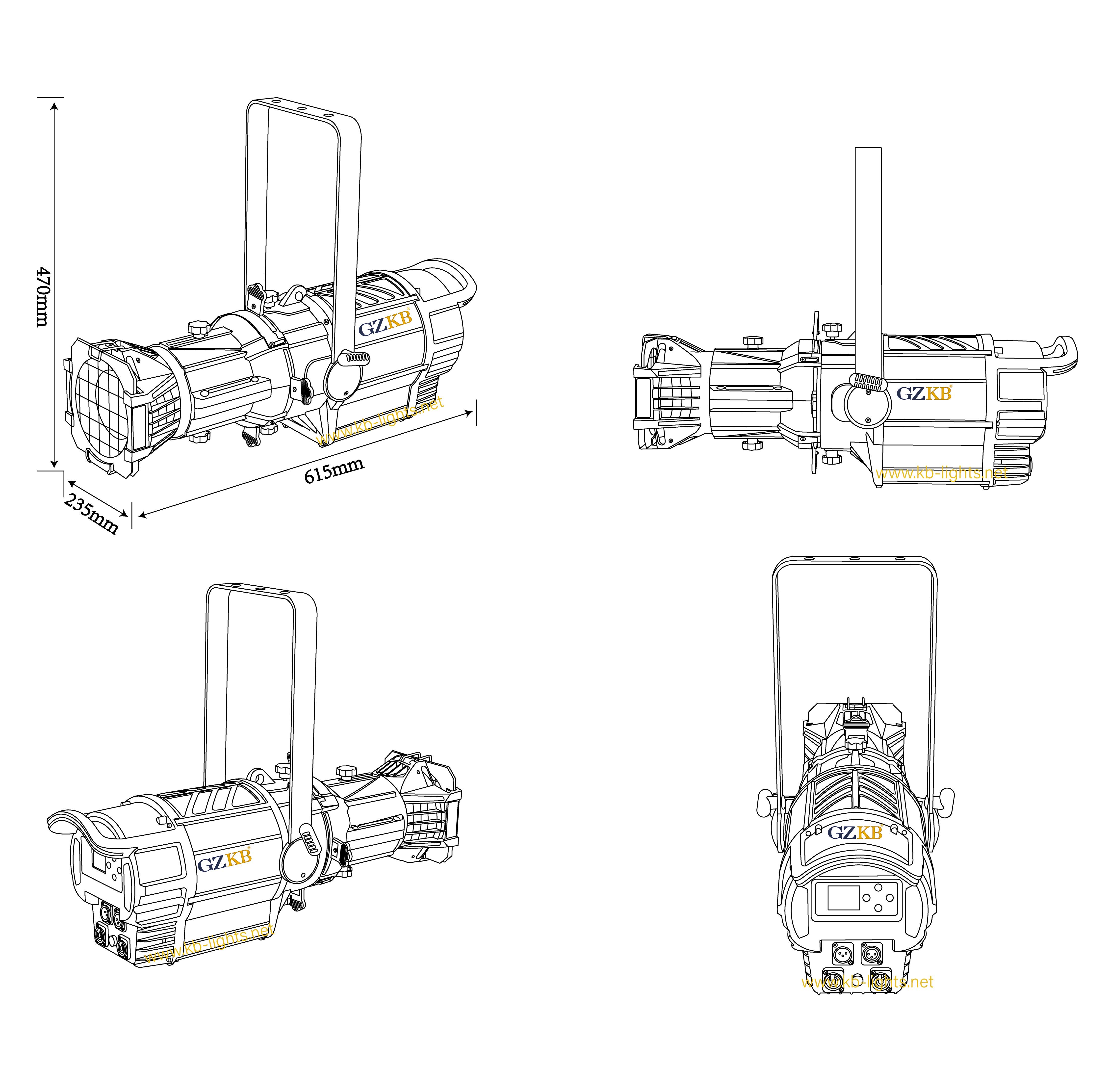 leko profile Fixed Angle